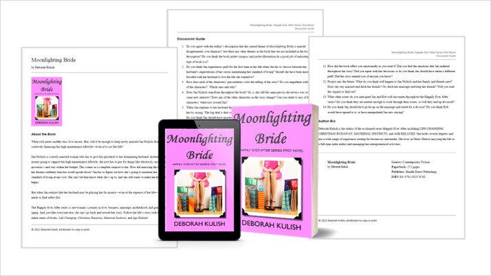 Moonlighting Bride, Free Printable Reading Guide